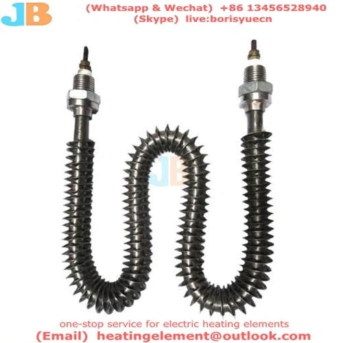 SUS 304 Material Finned element de încălzire 200buc sunt gata pentru Irak client